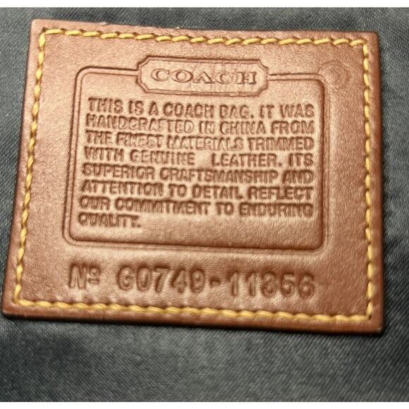 Y2K Coach 11356 Bleecker Holiday Patchwork Duffle & Wristlet - Picture 15 of 16